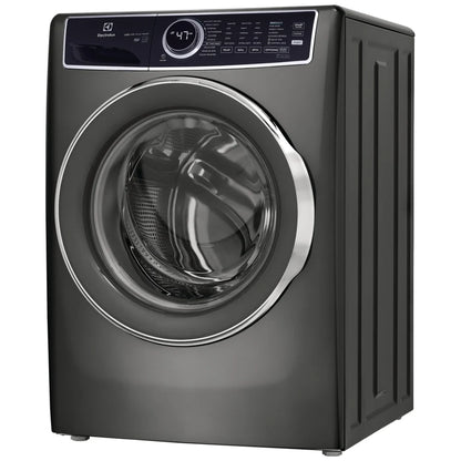 Electrolux ELFW7537AT Front Load Washer, ENERGY STAR Certified, 5.2 cu. ft. Washer Capacity, 10 Wash Cycles, 5 Temperature Settings, Steam Clean, 1300 RPM Washer Spin Speed, Water Heater, Titanium colour