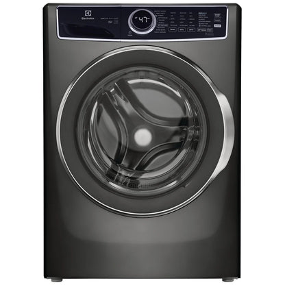 Electrolux ELFW7537AT Front Load Washer, ENERGY STAR Certified, 5.2 cu. ft. Washer Capacity, 10 Wash Cycles, 5 Temperature Settings, Steam Clean, 1300 RPM Washer Spin Speed, Water Heater, Titanium colour