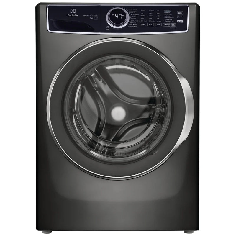 Electrolux ELFW7537AT Front Load Washer, 27 inch Width, 5.2 cu. ft. Washer Capacity, 1,300 RPM Washer Spin Speed, 10 Wash Cycles, 5 Temperature Settings, Water Heater, Steam Clean, ENERGY STAR Certified, Titanium colour