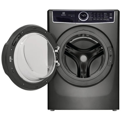 Electrolux ELFW7537AT Front Load Washer, ENERGY STAR Certified, 5.2 cu. ft. Washer Capacity, 10 Wash Cycles, 5 Temperature Settings, Steam Clean, 1300 RPM Washer Spin Speed, Water Heater, Titanium colour