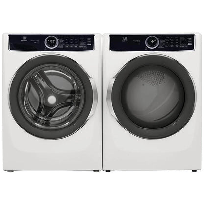 Electrolux ELFW7537AW Front Load Washer, ENERGY STAR Certified, 5.2 cu. ft. Washer Capacity, 10 Wash Cycles, 5 Temperature Settings, Steam Clean, 1300 RPM Washer Spin Speed, Water Heater, White colour
