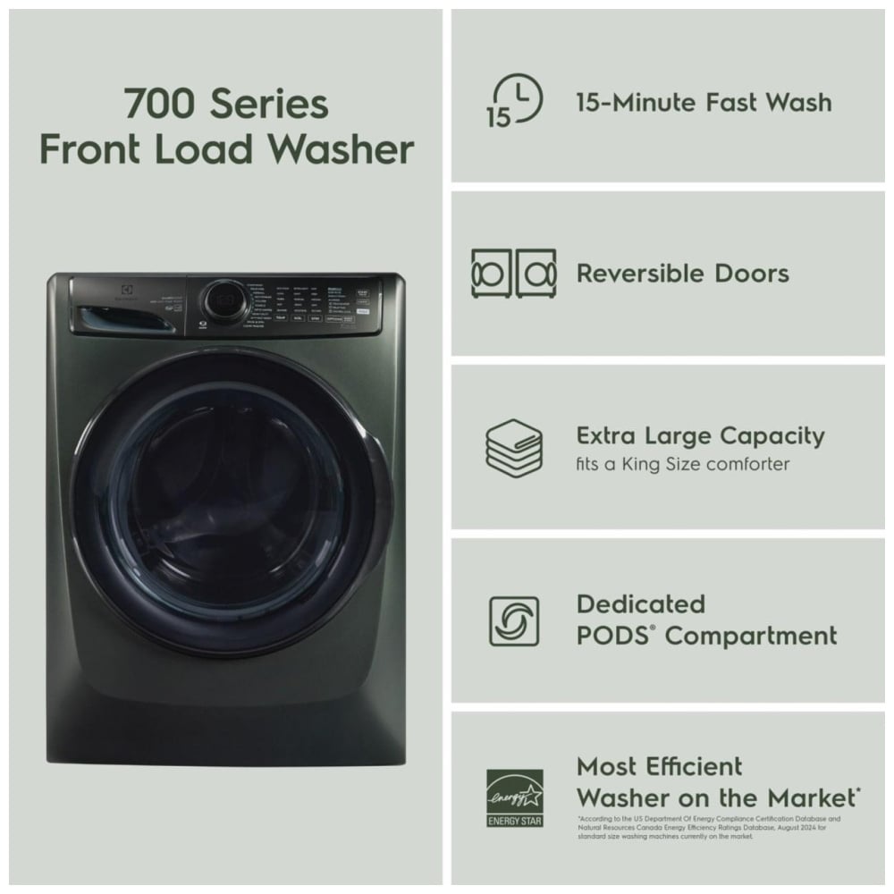 Electrolux ELFW7738AA Front Load Washer