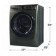 Electrolux Front Load Washer ELFW7738AA & Electric Dryer ELFE773CAA