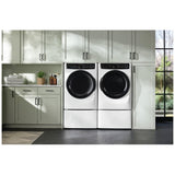 Electrolux ELFW7738AW Front Load Washer, 27 inch Width, 5.2 cu. ft. Washer Capacity, 1,300 RPM Washer Spin Speed, 11 Wash Cycles, 5 Temperature Settings, Water Heater, Steam Clean, ENERGY STAR Certified, White colour