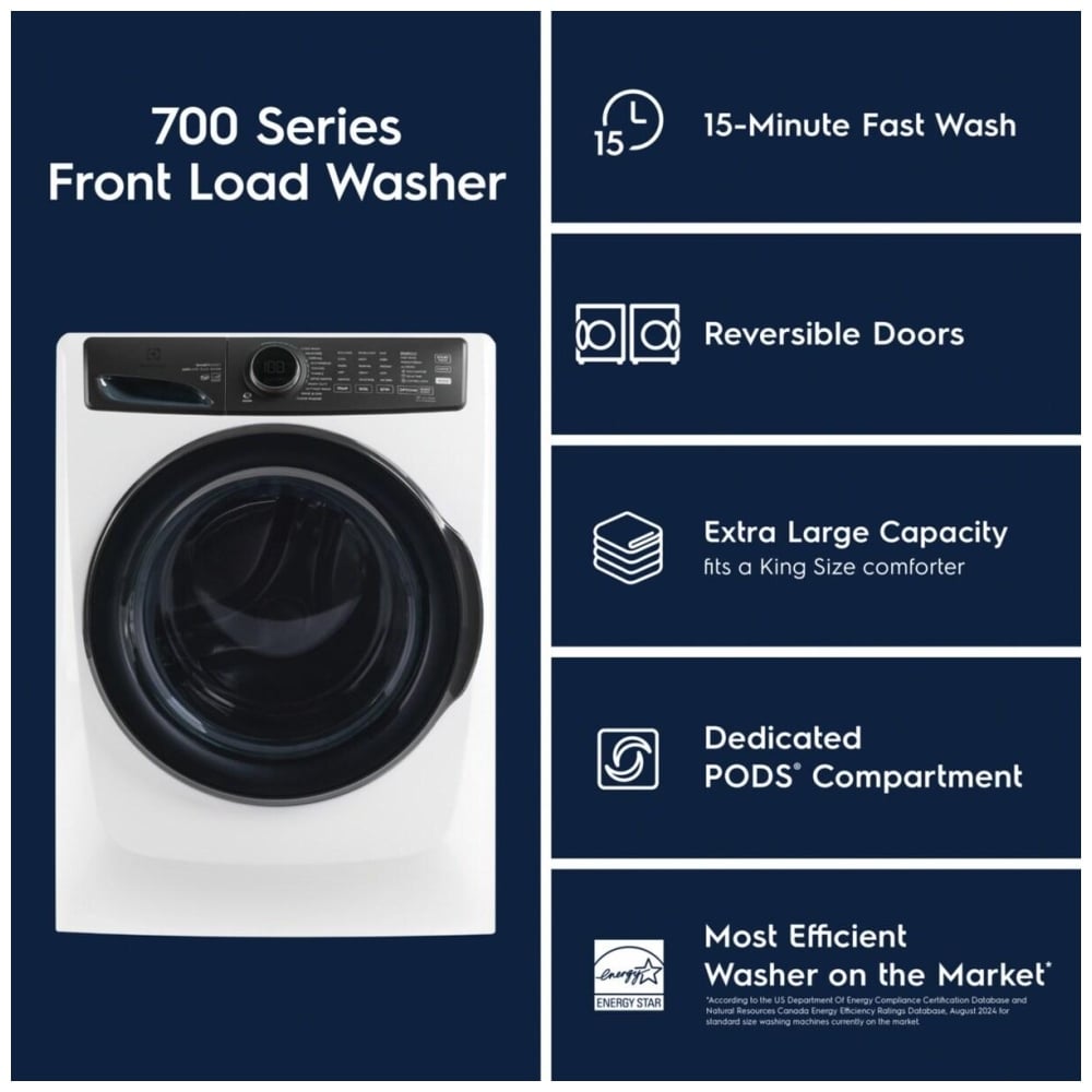 Electrolux ELFW7738AW Front Load Washer