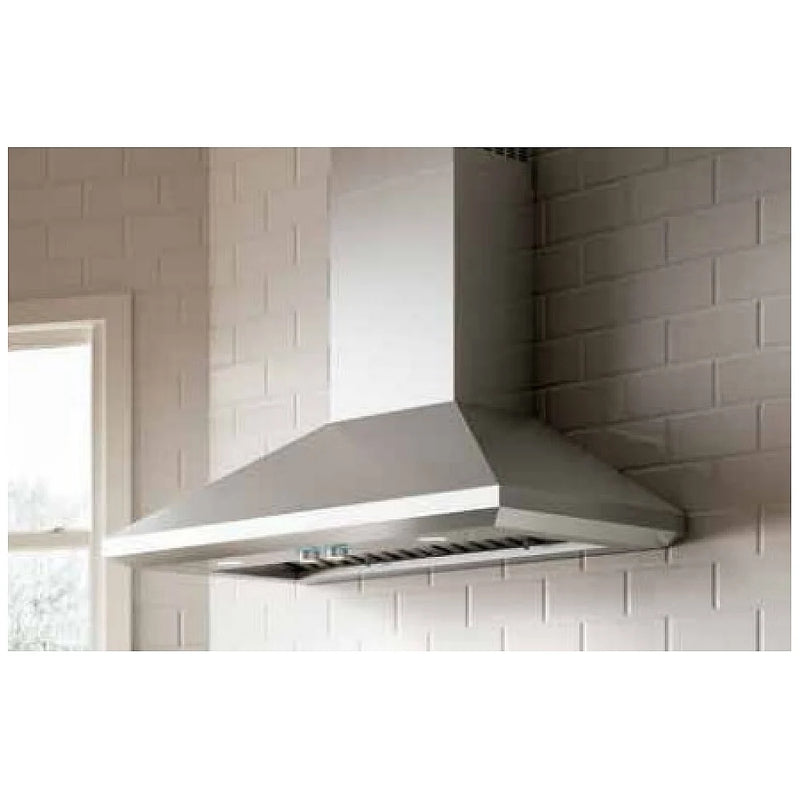 Elica ELN136S2 Range Hood, 36 inch Exterior Width, 4, 1,200 CFM, LED, Baffle Filter, Stainless Steel colour Blower Included