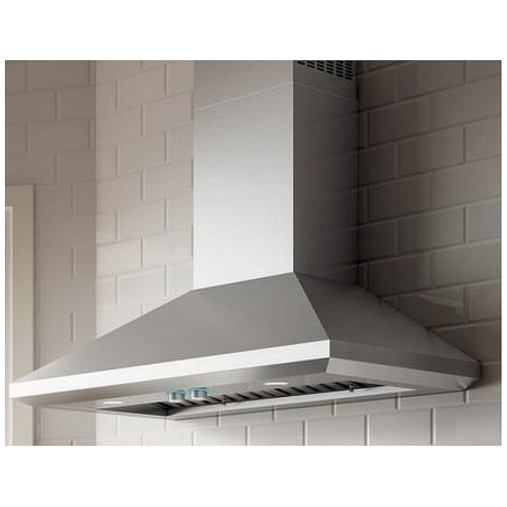 Elica ELN630S2 Range Hood, 30 inch Exterior Width, 4, 600 CFM, LED, Baffle Filter, Stainless Steel colour Blower Included