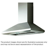 Elica ELN636SS Range Hood, 36 inch Exterior Width, 4, 600 CFM, LED, Baffle Filter, Stainless Steel colour