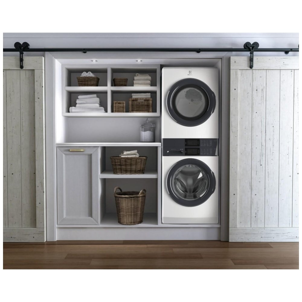 Electrolux ELTE730CAW 27 inch Width Washer & Dryer Set Washtower