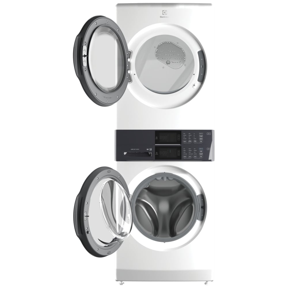 Electrolux ELTE730CAW 27 inch Width Washer & Dryer Set Washtower