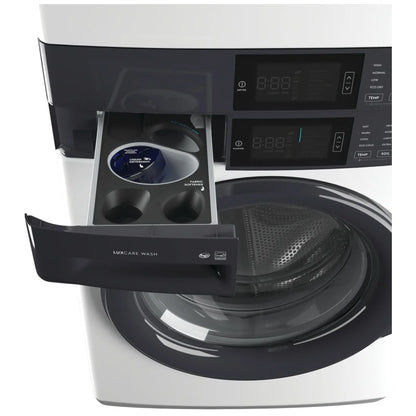 Electrolux ELTE730CAW 27 inch Width Washer & Dryer Set Washtower