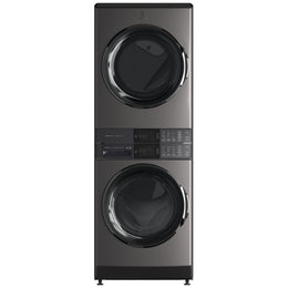 Electrolux ELTE760CAT Laundry Center, LuxCare® Wash System, Laundry Tower Washer: 5.2 cu. ft. Capacity, 27 inch Width, 8 Wash Cycles, Steam Clean, 1,300 RPM Spin Speed Dryer: 8 cu. ft. Capacity
