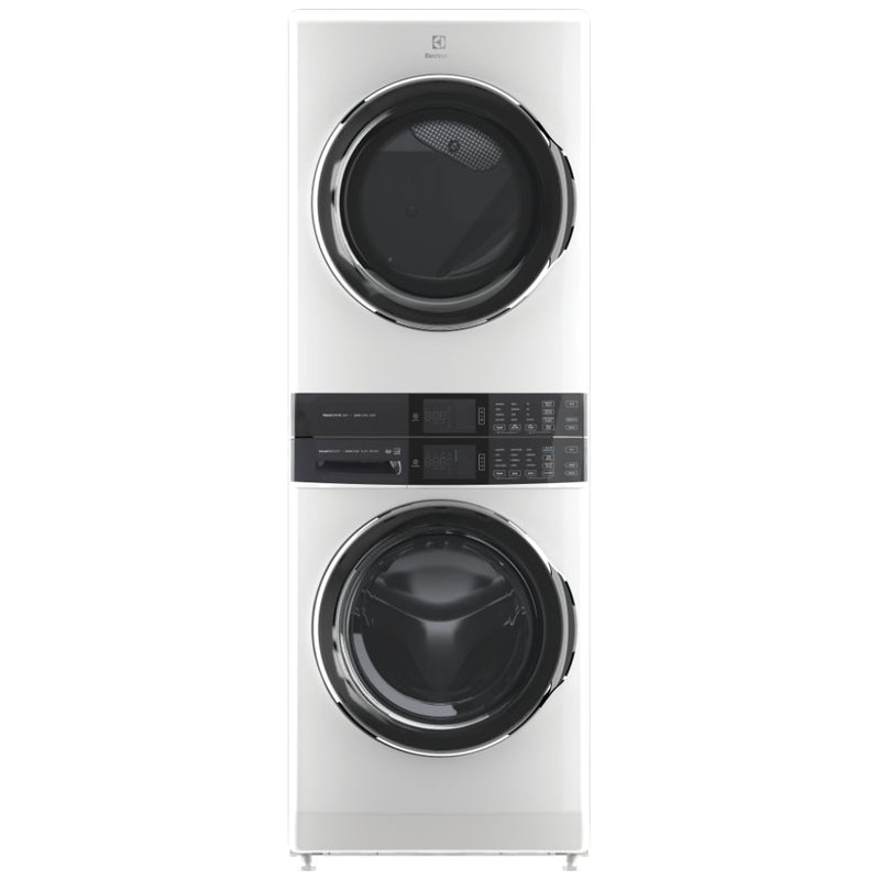 Electrolux ELTE760CAW Laundry Center, LuxCare® Wash System, Laundry Tower, White colour
Washer: 5.2 cu. ft. Capacity, 8 Wash Cycles, Steam Clean, ENERGY STAR Certified, 1,300 RPM Spin Speed, Water Heater
