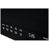 Electrolux EMBS2411AB Countertop Microwave, 24 inch Exterior Width, 1.5 cu. ft. Capacity, 900 W Watts, Convection, Stainless Steel Interior, Black colour