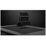 Elica ENF430AS Induction Cooktop, 30 inch Exterior Width, 4 Burners, Downdraft, Black colour