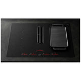 Elica ENF430AS Induction Cooktop, 30 inch Exterior Width, 4 Burners, Downdraft, Black colour