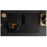 Elica ENF430AS Induction Cooktop, 30 inch Exterior Width, 4 Burners, Downdraft, Black colour