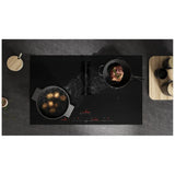 Elica ENF436BL Electric Cooktop, 36 inch Exterior Width, 4 Burners, Downdraft, 3,700 W Highest Element, Black colour