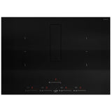 Elica ENF436BL Electric Cooktop, 36 inch Exterior Width, 4 Burners, Downdraft, 3,700 W Highest Element, Black colour