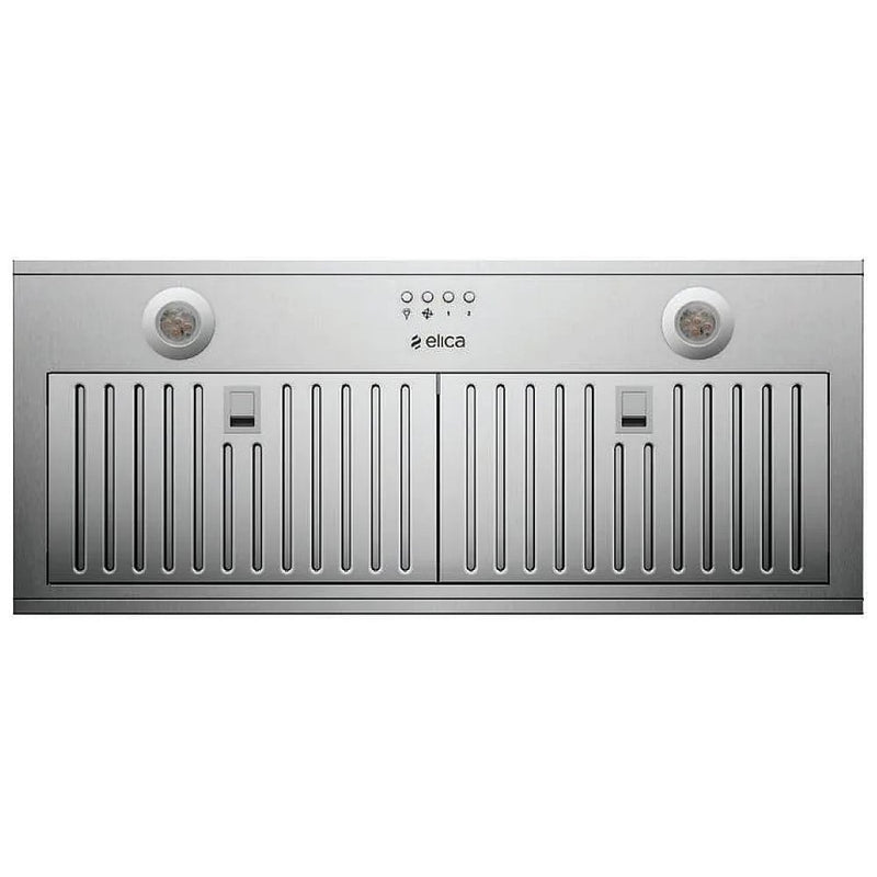 Elica EPR634S1 Cabinet Insert, 36 inch Exterior Width, 600 CFM, LED, Baffle Filter, Stainless Steel colour
