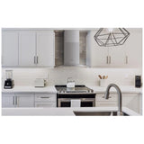 Elica EPT430S3 Range Hood, 30 inch Exterior Width, 4, 400 CFM, LED, Aluminum Mesh Filter, Stainless Steel colour