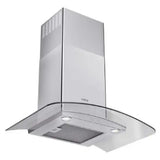 Elica EPT430S3 Range Hood, 30 inch Exterior Width, 4, 400 CFM, LED, Aluminum Mesh Filter, Stainless Steel colour