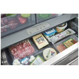 Electrolux ERFG2393AS Counter Depth French Door Refrigerator, 36 inch Width, 22.6 cu. ft. Capacity, Counter Depth, Water Dispenser (Interior), Ice Dispenser (Freezer Located), ENERGY STAR Certified, Stainless Steel colour