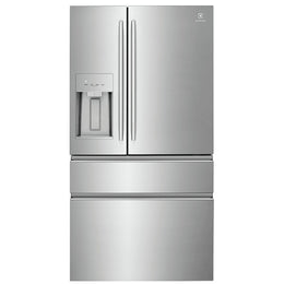 Electrolux ERMC2295AS Counter Depth French Door Refrigerator, 36 inch Width, 21.8 cu. ft. Capacity, Counter Depth, Water Dispenser (Exterior), Ice Dispenser (Thru Door), ENERGY STAR Certified, Stainless Steel colour