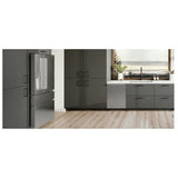 Electrolux ERMC2295AS Counter Depth French Door Refrigerator, 36 inch Width, 21.8 cu. ft. Capacity, Counter Depth, Water Dispenser (Exterior), Ice Dispenser (Thru Door), ENERGY STAR Certified, Stainless Steel colour