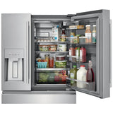 Electrolux ERMC2295AS Counter Depth French Door Refrigerator, 36 inch Width, 21.8 cu. ft. Capacity, Counter Depth, Water Dispenser (Exterior), Ice Dispenser (Thru Door), ENERGY STAR Certified, Stainless Steel colour