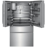 Electrolux ERMC2295AS Counter Depth French Door Refrigerator, 36 inch Width, 21.8 cu. ft. Capacity, Counter Depth, Water Dispenser (Exterior), Ice Dispenser (Thru Door), ENERGY STAR Certified, Stainless Steel colour