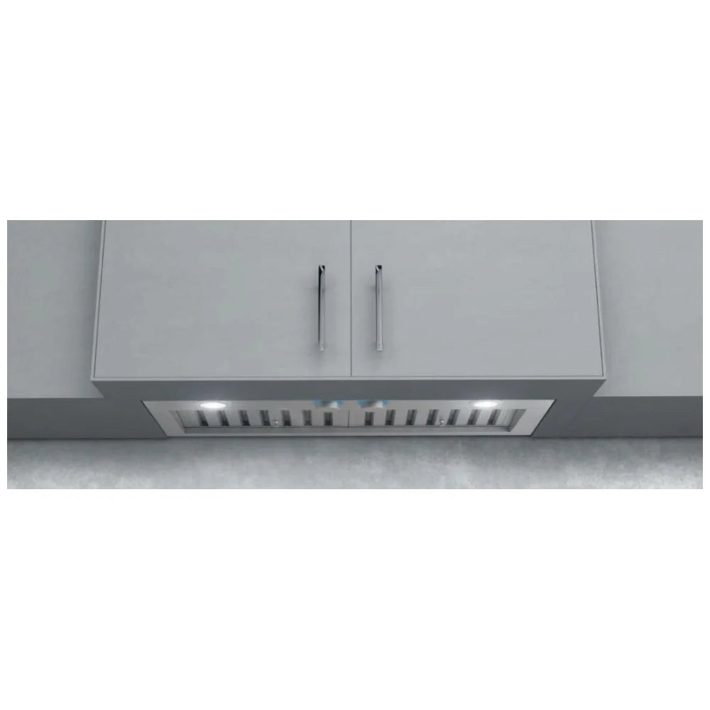 Elica ESC146SS Cabinet Insert, 1,200 CFM, LED, Baffle Filter, Stainless Steel colour