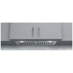 Elica ESC146SS Cabinet Insert, 1,200 CFM, LED, Baffle Filter, Stainless Steel colour