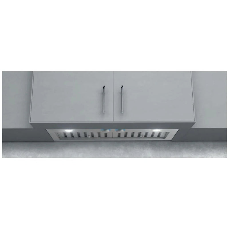 Elica ESC146SS Cabinet Insert, 1,200 CFM, LED, Baffle Filter, Stainless Steel colour