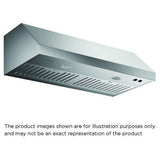 Elica ESR436S1 Range Hood, 36 inch Exterior Width, Under-Cabinet, 3, 400 CFM, 1.5 - 5.9, LED, Dishwasher Safe Filters, 3, Stainless Steel colour