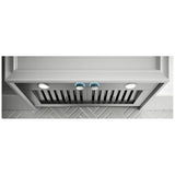 Elica ETR134S1 Cabinet Insert, 34 inch Exterior Width, 1,200 CFM, LED, Baffle Filter, Stainless Steel colour
