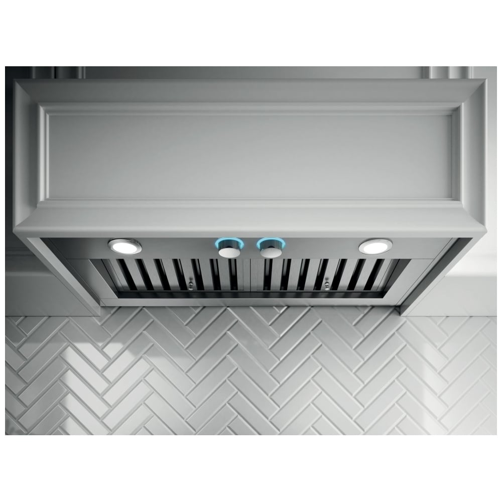 Elica ETR634SS Cabinet Insert, 36 inch Exterior Width, 600 CFM, LED, Baffle Filter, Stainless Steel colour