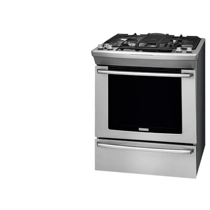 Electrolux EW30GS80RS 30" Gas Range, Gas, Self Clean, Convection, 4.5 cu. ft. Capacity, Warming Drawer, 1 Ovens