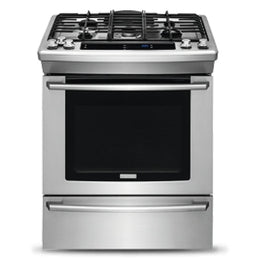 Electrolux EW30GS80RS 30" Gas Range, Gas, Self Clean, Convection, 4.5 cu. ft. Capacity, Warming Drawer, 1 Ovens
