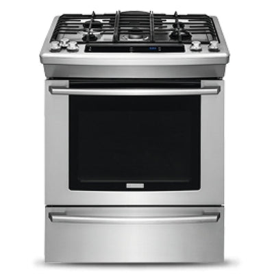 Electrolux EW30GS80RS 30" Gas Range, Gas, Self Clean, Convection, 4.5 cu. ft. Capacity, Warming Drawer, 1 Ovens