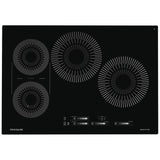 Frigidaire FCCI3027AB Induction Cooktop, 30 inch Exterior Width, 4 Burners, 3,600 W Highest Element, Black colour