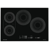 Frigidaire FCCI3027AB Induction Cooktop, 30 inch Exterior Width, 4 Burners, 3,600 W Highest Element, Black colour