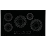 Frigidaire FCCI3627AB Induction Cooktop, 36 inch Exterior Width, 5 Burners, 3,600 W Highest Element, Black colour