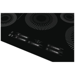 Frigidaire FCCI3627AB Induction Cooktop, 36 inch Exterior Width, 5 Burners, 3,600 W Highest Element, Black colour