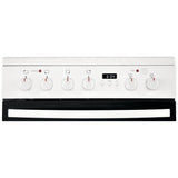 Frigidaire FCFC241CAW Electric Range, 1.9 cu. ft. Capacity, 24 inch Exterior Width, Convection, 4 Burners, Storage Drawer, Manual Clean, 2,400 W Highest Element, White colour