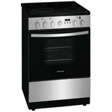 Frigidaire FCFE242CAS Electric Range, 1.9 cu. ft. Capacity, 24 inch Exterior Width, Convection, 4 Burners, Storage Drawer, Manual Clean, 1,800 W Highest Element, Stainless Steel colour