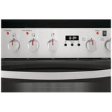 Frigidaire FCFE242CAS Electric Range, 1.9 cu. ft. Capacity, 24 inch Exterior Width, Convection, 4 Burners, Storage Drawer, Manual Clean, 1,800 W Highest Element, Stainless Steel colour