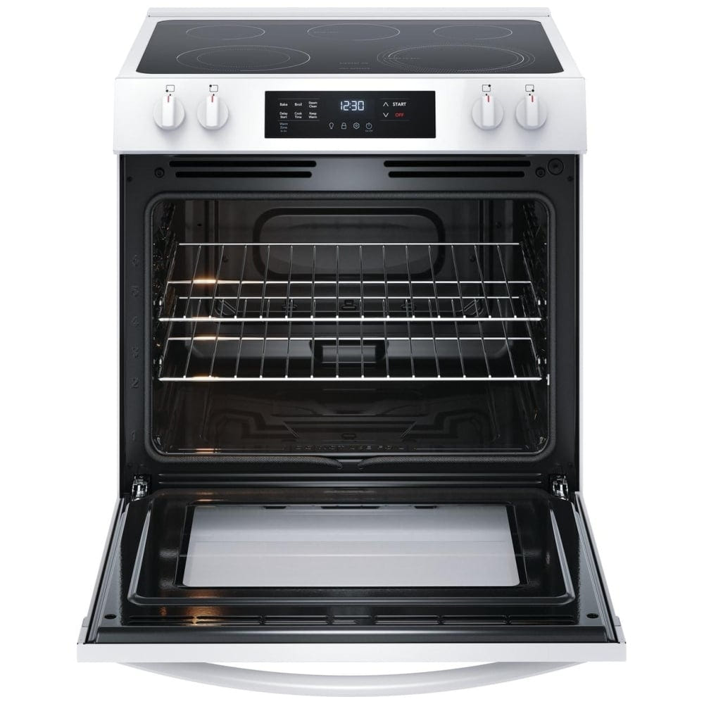 Frigidaire 30" Front Control Electric Range FCFE306CAW