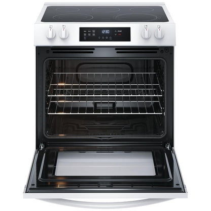 Frigidaire 30" Front Control Electric Range FCFE306CAW