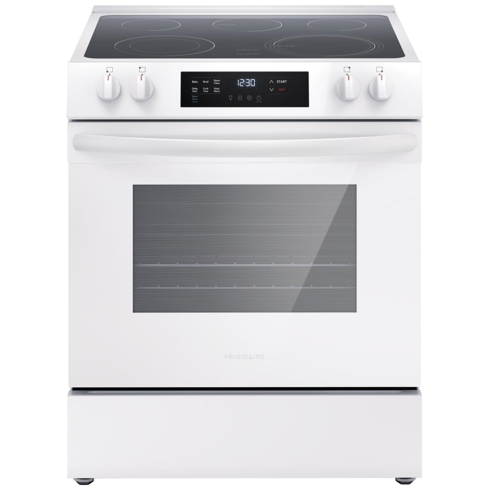 Frigidaire 30" Front Control Electric Range FCFE306CAW